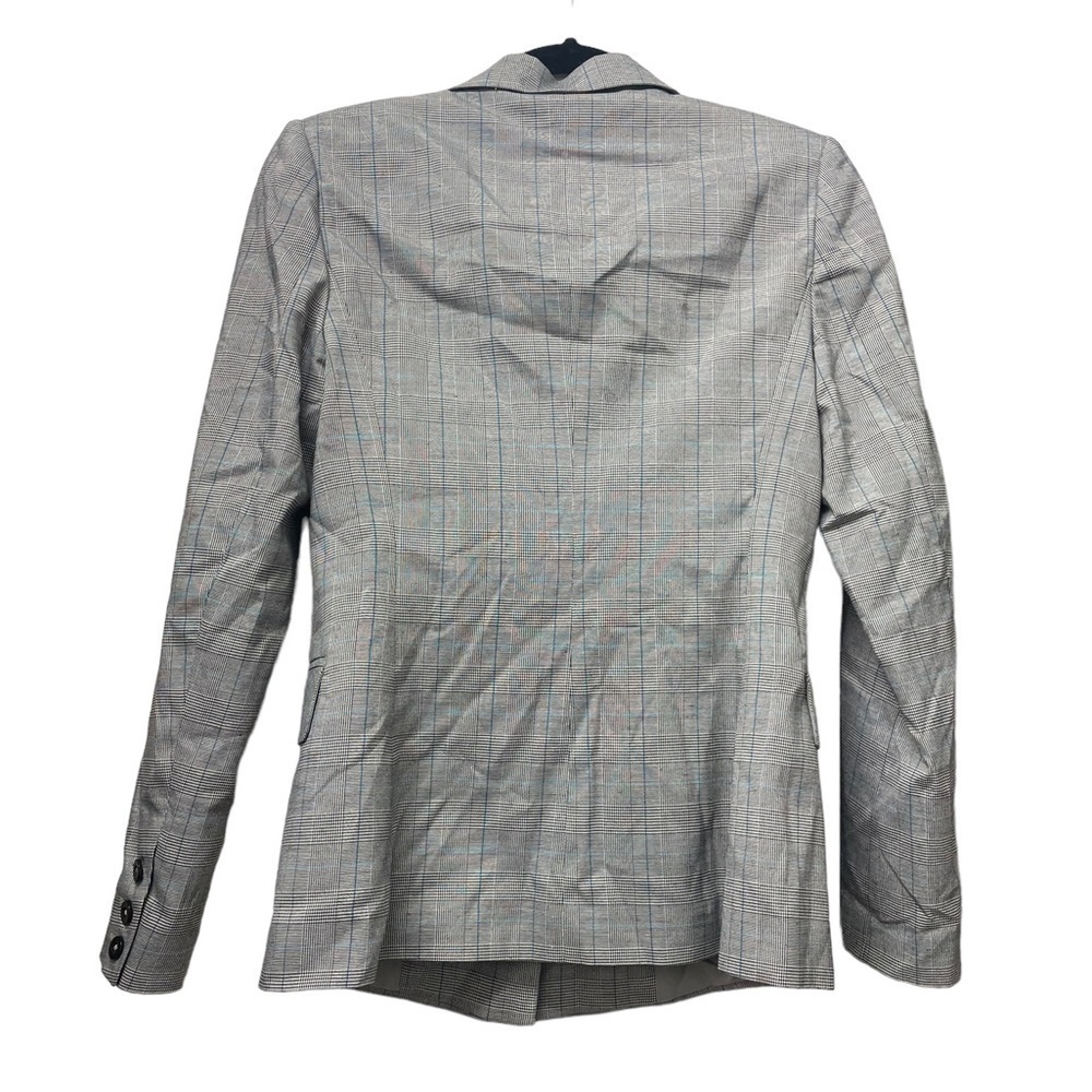 Yumi Kim NWOT Grey & Blue Plaid Blazer Size Small - Picture 9 of 15